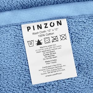Amazon Brand Pinzon Heavyweight Luxury Cotton Washcloths - Set of 2, 12 x 12 Inch, Marine for $6 Amazon Brand Pinzon Heavyweight Luxury Cotton Washcloths - Set of 2, 12 x 12 Inch, Marine for $6