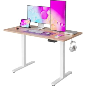 Fezibo 48" x 24" Electric Standing Desk for $139