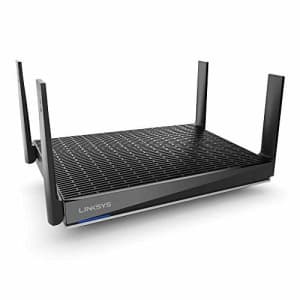 Linksys Mesh Wifi 6 Router, Dual-Band, 3,000 Sq. ft Coverage, 40+ Devices, Speeds up to 6.0Gbps - for $95