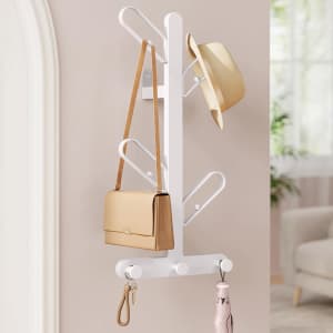 Songmics Wall-Mounted Coat Rack with 7 Hooks for $11 Songmics Wall-Mounted Coat Rack with 7 Hooks for $11