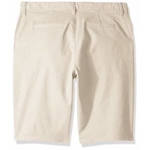 The Children's Place Girls' Uniform Chino Shorts Bisquit 10 for $12