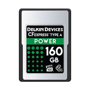 Delkin Devices 160GB Power CFexpress Type A VPG-400 Memory Card - DCFXAPWR160 for $200