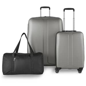 Protocol Kessler Hardside 3-Piece Luggage Set for $80