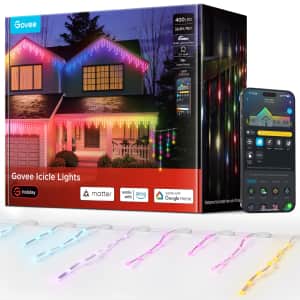 Govee 33-Foot Icicle Lights for $90