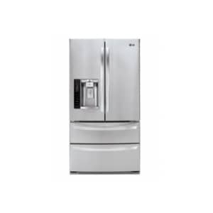 LG LMXS276265 26.8-Cu. Ft. 4-Door French-Door Refrigerator in Stainless Steel for $1,699