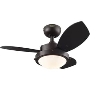 Westinghouse Wengue 30" LED Indoor Ceiling Fan for $50