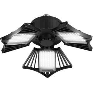ETS 80W Deformable LED Garage Light for $11 ETS 80W Deformable LED Garage Light for $11