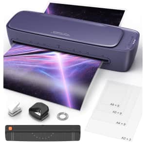 9-in-1 Thermal Laminator Machine for $54 w/ Prime