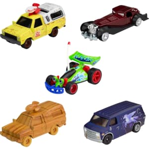 Hot Wheels Premium Disney 100 5-Pack for $15