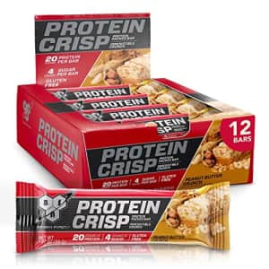 BSN Protein Bars - Protein Crisp Bar by Syntha-6, Whey Protein, 20g of Protein, Gluten Free, Low for $30