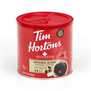 Tim Hortons Original Blend, Medium Roast Ground Coffee, Canadas Favorite Coffee, Made with 100% for $20