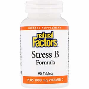 Natural Factors - Stress B Formula Plus 1000mg of Vitamin C, Support for Energy & Normal Nerve for $29