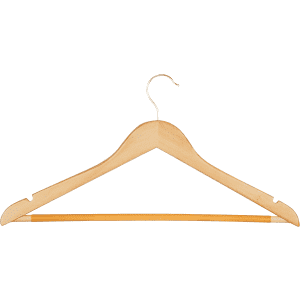 Honey Can Do Wooden Hangers 24-Pack for $19