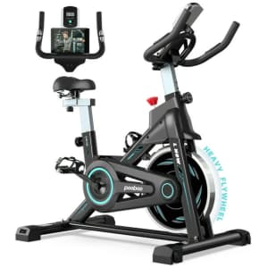 Pooboo Indoor Cycling Bike for $234