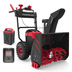PowerSmart 24" 2-Stage Cordless Electric Snow Blower for $1,000