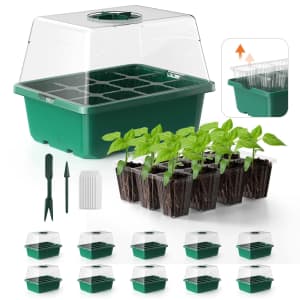 Seed Starter Tray 10-Pack for $11