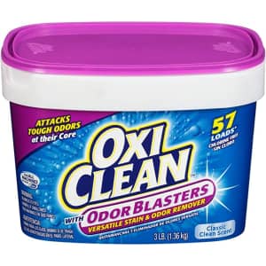 OxiClean Versatile Stain Remover Odor Blasters 57-Load Tub for $6.50 w/ Sub & Save