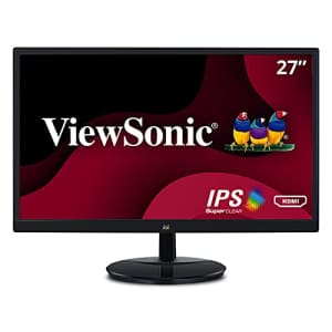 ViewSonic VA2759-SMH 27in IPS 1080p HDMI Frameless LED Monitor (Renewed) for $153