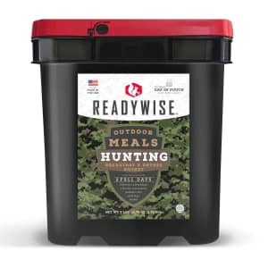 Ready Wise Hunting Food Calorie Booster Bucket 3-Day Supply for $40 Ready Wise Hunting Food Calorie Booster Bucket 3-Day Supply for $40