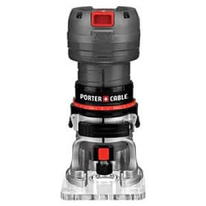 PORTER-CABLE PCE6430 4.5-Amp Single Speed 1/4-Inch Laminate Trimmer, Router for $82