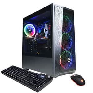 CyberpowerPC Gamer Xtreme VR Gaming PC, Intel i5-10400F 2.9GHz, GeForce GTX 1660 Super 6GB, 8GB for $1,050