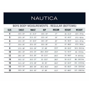 Nautica Boys' Little School Uniform Jogger Short, Lowell Navy, 4 for $25