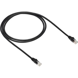 Amazon Basics 5-Foot RJ45 Cat 6 Gigabit Ethernet Cable for $7