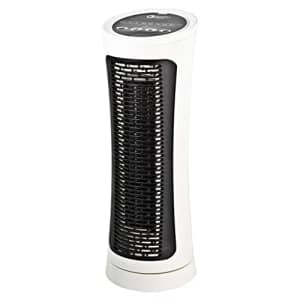 Comfort Zone 1,500W Electric Oscillating Digital Tower Space Heater with Digital Thermostat, for $40