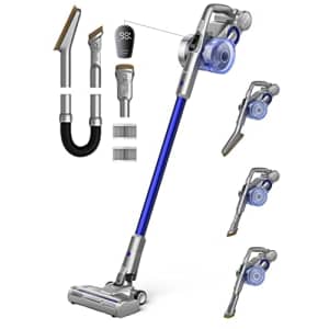 Dreo Cordless Vacuum Cleaner, 25kPa 550W Strong Suction, 3000mAh Detachable Battery, Up to 60 Mins, for $178