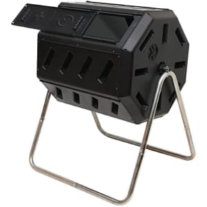 FCMP Outdoor Dual-Chamber Tumbling Composter for $68