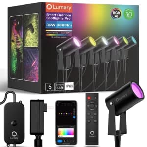 Lumary Smart Landscape Lights Pro 6-Pack for $250