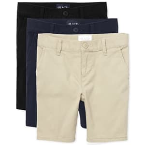 The Children's Place Girl's Chino Shorts, Black/Sandy/Tidal, 5 for $23 The Children's Place Girl's Chino Shorts, Black/Sandy/Tidal, 5 for $23