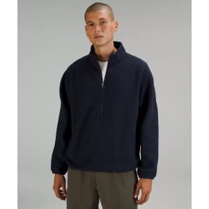 lululemon Men's Oversized Half-Zip Fleece for $54