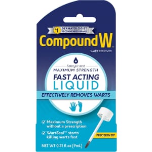 Compound W Maximum Strength 0.31-fl. oz. Fast Acting Liquid Wart Remover for $2