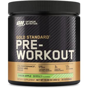 Optimum Nutrition Gold Standard Pre Workout 30-Serving Tub for $18 via Sub & Save
