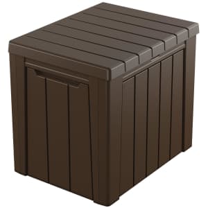 Keter Urban 30-Gallon Outdoor Deck Box/Storage Table for $35 for members Keter Urban 30-Gallon Outdoor Deck Box/Storage Table for $35 for members