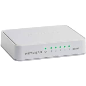 Netgear 5-Port Gigabit Ethernet Unmanaged Switch for $12 Netgear 5-Port Gigabit Ethernet Unmanaged Switch for $12