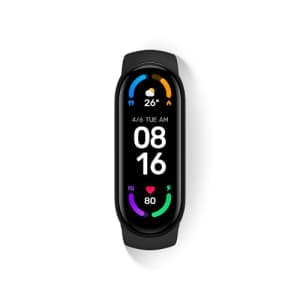 Xiaomi Mi Smart Band 6 NFC, Full Screen AMOLED 1.56" Display, 30 Fitness Modes, Heart Rate for $160