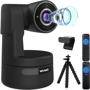 Zoomable PTZ 4K Webcam for $63 w/ Prime