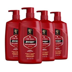 Old Spice Red Zone Body Wash 30-oz 4-Pack for $24 in-cart