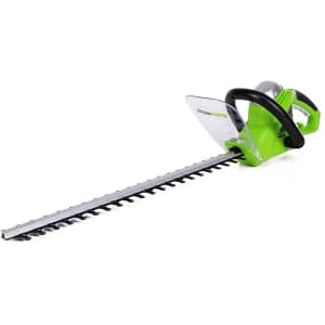Greenworks 4A 22" Corded Electric Hedge Trimmer for $57