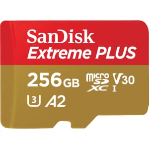 SanDisk Extreme PLUS 256GB UHS-I Micro SD Card for $37