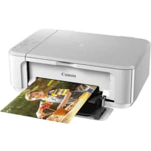 Canon Pixma MG3620 WiFi All-in-One Inkjet Printer for $53