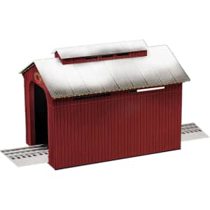 Lionel Lighted Christmas Half-Covered Bridge for $64