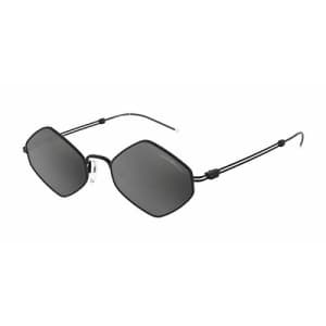 Emporio Armani EA2085 30016G Matte Black EA2085 Round Sunglasses Lens Category for $85