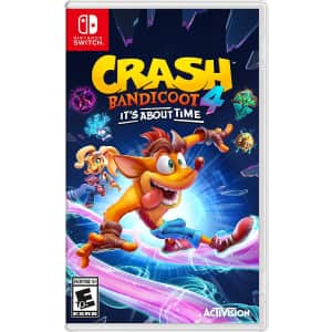 Crash Bandicoot 4: It's About Time for Nintendo Switch for $28