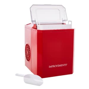 Improvements 26 lb. Self-Cleaning Compact Ice Maker with Scoop for $60 Improvements 26 lb. Self-Cleaning Compact Ice Maker with Scoop for $60