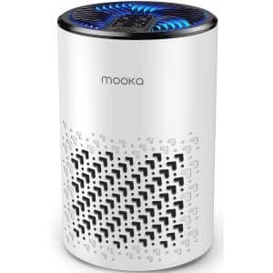 Mooka HEPA Air Purifier with Aromatherapy for $23