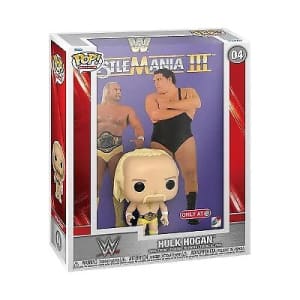 Funko Pop! WWE Cover: Hulk vs. Andre Hulk Hogan Vinyl Figure for $8 Funko Pop! WWE Cover: Hulk vs. Andre Hulk Hogan Vinyl Figure for $8