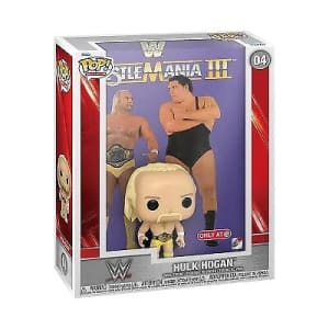 Funko Pop! WWE Cover: Hulk vs. Andre Hulk Hogan Vinyl Figure for $8